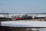 232 635-3 überquert mit dem 45398 XTCH - NNR Kokszug das Seußener Viadukt.