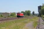 232 668-4 rollt Lz durch Pechbrunn in Richtung Weiden um ein Militärzug zu holen.