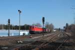 232 569-4 mit einem nur 3 Wagen 45365 Nrnberg - Cheb in Pechbrunn.