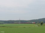 232 252 zieht kurz vor Marktleuthen den 51712 NNR - LE Frankenwald Umleiter.