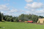 232 093 zieht mit dem 51715 Nürnberg - Seddin bei Letten vorbei.