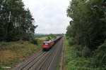 232 609-8 zieht bei waldershof den 51081 Leipzig - Nürnberg Frankenwald Umleiter.