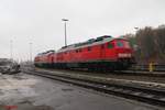 232 093-5 und 233 322 stehen in Marktredwitz abgestellt.