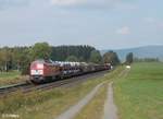 232 909-8 zieht bei neudes den EZ 51617 Zwickau - Nürnberg.