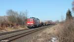 232 703 mit dem EZ 45368 XTCH - NNR bei Waldershof.