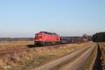 233 521-4 mit leer Autozug bei Oberteich.