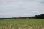 233 176 + 185 051 mit dem 51750 NNR - Leipzig Engelsdorf Frankenwald Umleiter bei Oberteich.