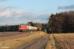 233 219-1 zog am 10.03.17 den GA 47383 NROB - XTCH im herrlichen Abendlich durch die Oberpfalz.