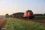 362 761-9 mit der bergabe 56897 Wiesau-Marktredwitz bei Oberteich.