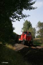 362 761-9 mit 56961 bergabe nach Marktredwitz bei Schnfeld. 23.08.11
