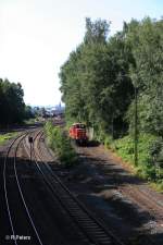 362 761-9 beim rangieren in Marktredwitz. 24.08.11