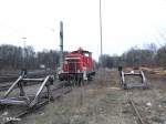 BR 362 510-0 wartete am 30.03.10 in Marktredwitz auf neue Aufgaben.