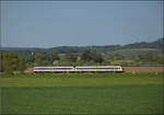 Ade Dieselloch.

612 015 und 612 014 bei Rechberg. April 2026.