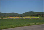 Ade Dieselloch.

612 015 und 612 014 bei Rechberg. April 2026.