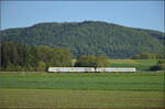 Ade Dieselloch.

612 015 und 612 014 bei Rechberg. April 2026.