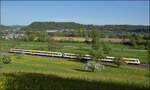 612 014 und 612 015 bei Dogern. April 2026.