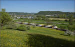 612 014 und 612 015 bei Dogern. April 2026.