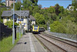 612 019 und 612 136 in Laufenburg (Baden). April 2026.
