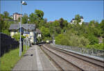 612 019 und 612 136 in Laufenburg (Baden). April 2026.