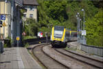 612 015 und 612 014 in Laufenburg (Baden). April 2026.