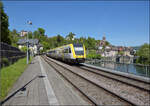 612 015 und 612 014 in Laufenburg (Baden). April 2026.