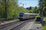 612 015 und 612 014 in Laufenburg (Baden). April 2026.