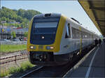612 125 und 612 051 in Waldshut. April 2026.
