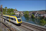 612 069 und 612 054 in Laufenburg (Baden). April 2026.