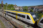 612 069 und 612 054 (im Bild) in Laufenburg (Baden). April 2026.