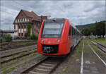 623 010 (im Bild) und 622 038 in Weinheim. Juli 2024.