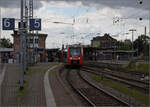 623 003 und 623 005 (im Bild) in Weinheim. Juli 2024