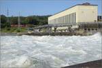 Hochwasser am Hochrhein.