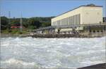 Hochwasser am Hochrhein.