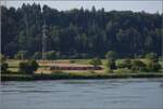 Hochwasser am Hochrhein.
