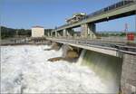 Hochwasser am Hochrhein.