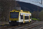 Traktionswandel bei der SWEG.

Ausfahrt von VT 516 alia 650 578 der SWEG aus Biberach nach Oberharmersbach. März 2024.