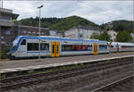 650 351 der Hunsrückbahn in Boppard. Juli 2024.