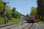 650 115, 650 102, ein unbekannt gebliebener RS1 und 650 108 auf dem Weg nach Friedrichshafen.
