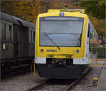 In Ottenhfen sind viele RS1 abgestellt. Im Bild ist der SWEG/OSB-Triebwagen 521 alias 650 583. Oktober 2025.