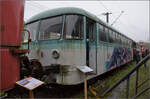 Der Steuerwagen 996 300 bei den Dampftagen Rottweil. Oktober 2026.