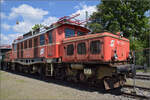 175 Jahre Eisenbahn in Nördlingen / 55 Jahre Bayrisches Eisenbahnmuseum.

194 135 alias 1020 017 wurde von den ÖBB modernisiert und gehört offenbar den Ulmer Eisenbahnfreunden. Mai 2024.