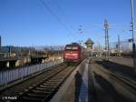 101 094-1 erreicht Halle(Saale) mit den IC 2033 Hannover – Leipzig.