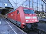 101 119-6 steht in Leipzig HBF mit den IC 2038 oldenburg schon bereit.