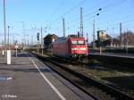 101 137-8 steht in Leipzig HBf abgestellt.