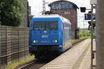 BR 101 031-3 RDC als Lz bei der Durchfahrt HH-Bergedorf -> Berlin.