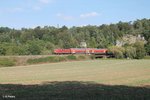 111 200-2 schiebt die RB 59097 Nürnberg - München beim Esslinger Tunnel.