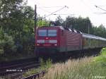 143 843-1 zieht den RB11 Cottbus bei ex HP Vogelsang.20.06.07