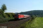 143 636-9 zieht bei Lohhof eine RB Neuenmakrt(Oberpfalz).