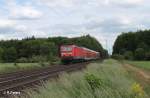 143 248 mit der RB75 bei der Stromkreistrennstelle Bischofsheim.