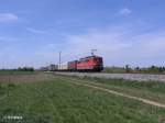 151 067-6 mit Containerzug nach Passau bei Moosham.